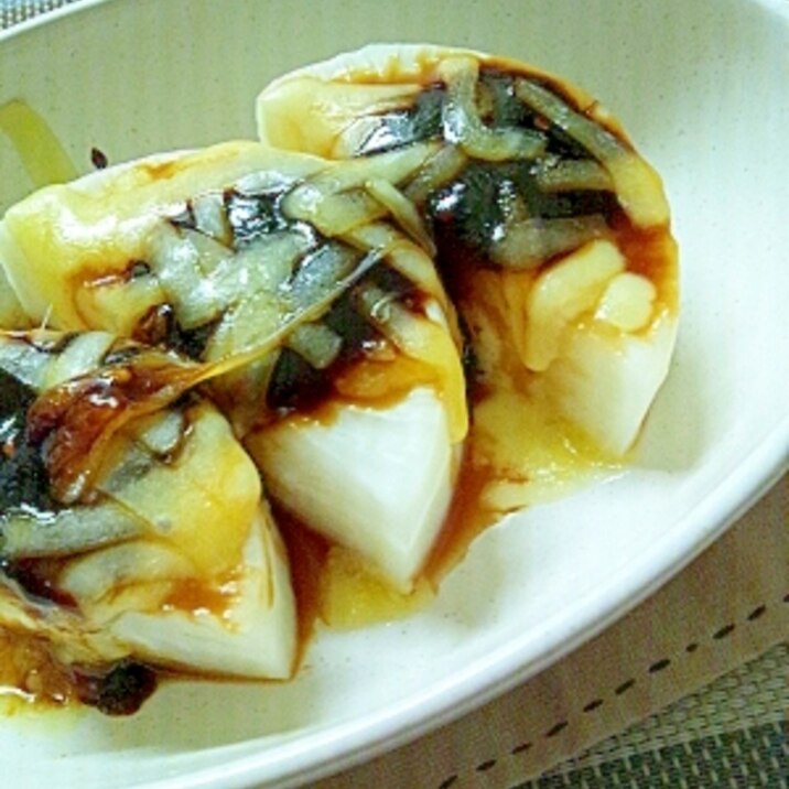 圧力鍋であっという間!ふろふき大根onチーズ